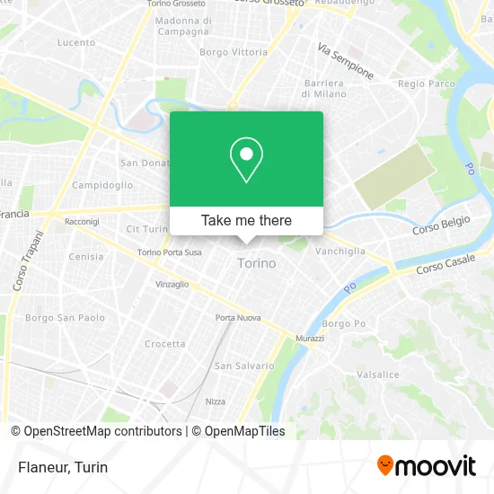 Flaneur map