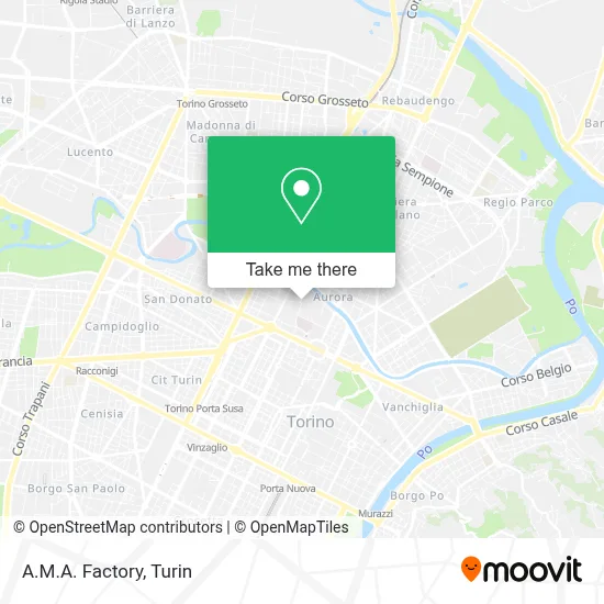A.M.A. Factory map
