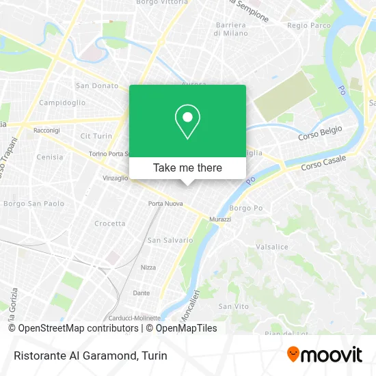 Ristorante Al Garamond map