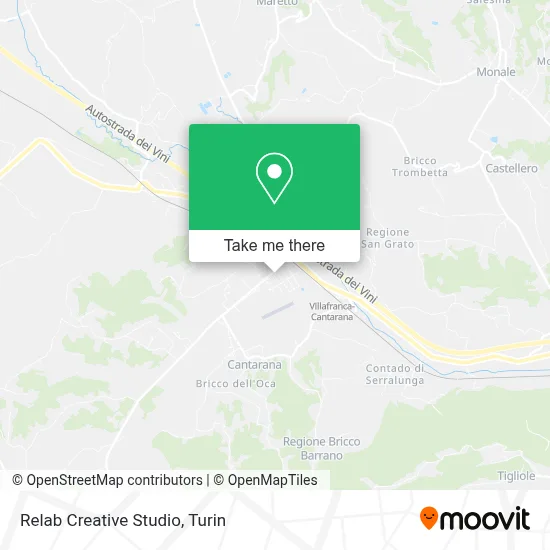 Relab Creative Studio map