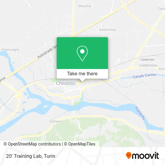 20' Training Lab map