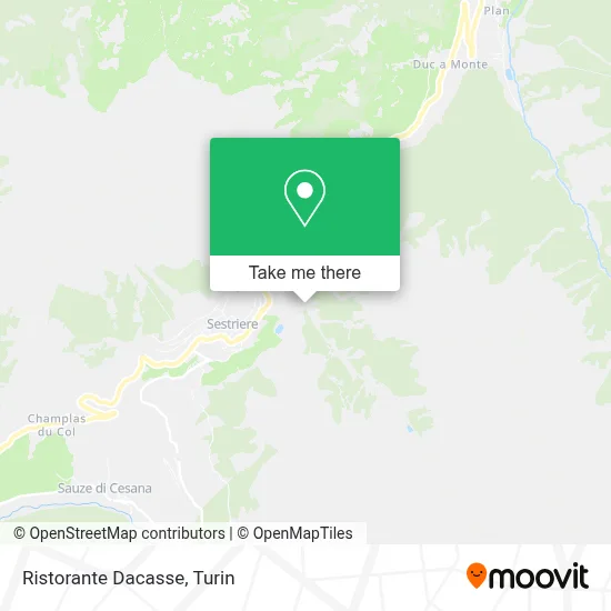 Ristorante Dacasse map