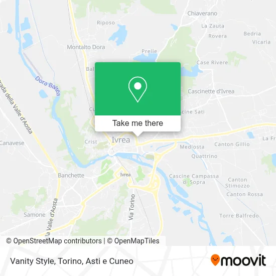 Vanity Style map