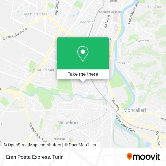 Eran Posta Express map