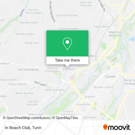 In Beach Club map