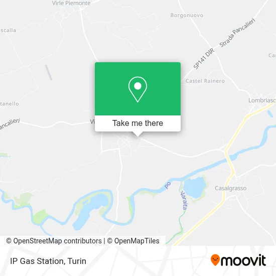 IP Gas Station map