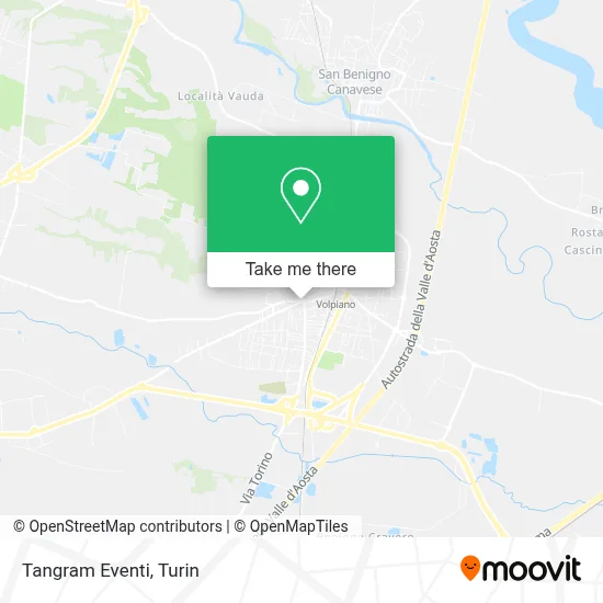 Tangram Eventi map