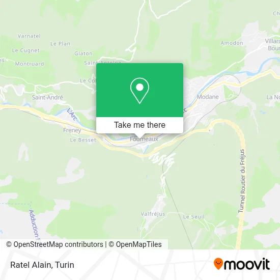 Ratel Alain map