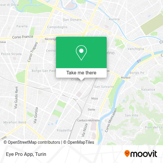 Eye Pro App map
