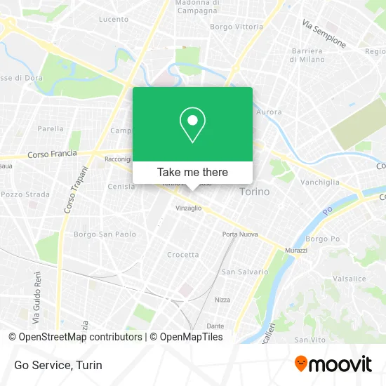 Go Service map