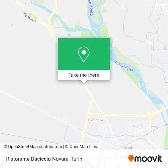 Ristorante Daciccio Novara map
