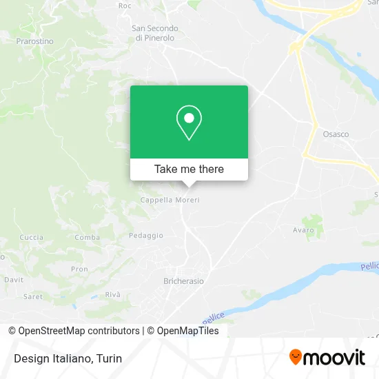 Design Italiano map