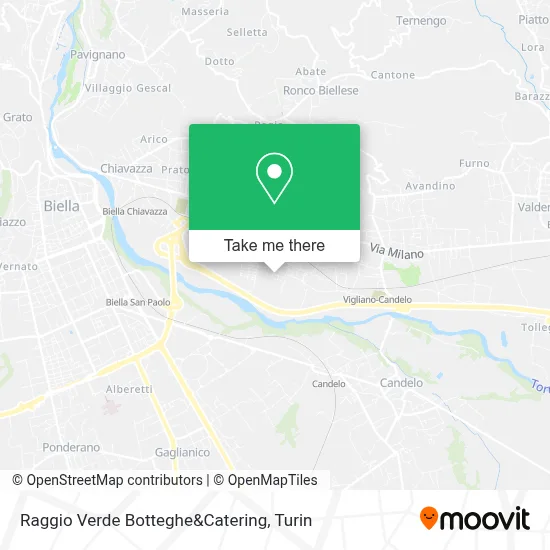 Raggio Verde Botteghe&Catering map