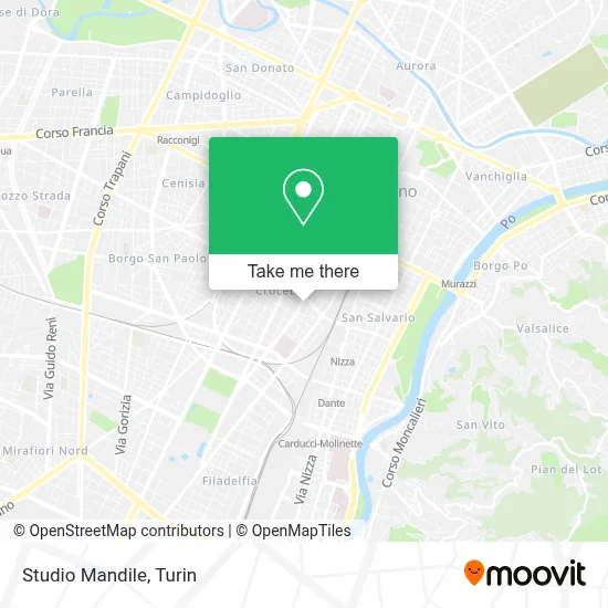 Studio Mandile map