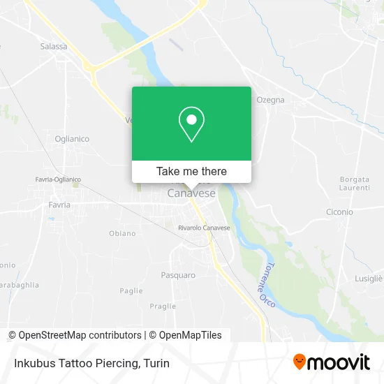 Inkubus Tattoo Piercing map