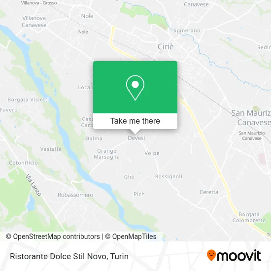 Ristorante Dolce Stil Novo map