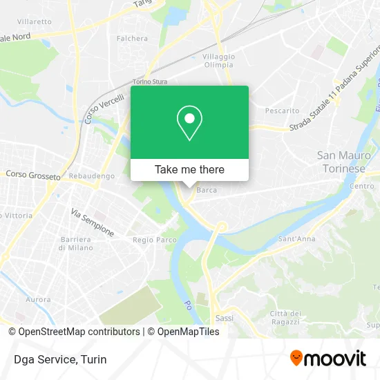 Dga Service map