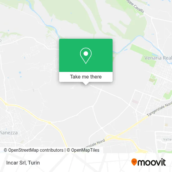 Incar Srl map
