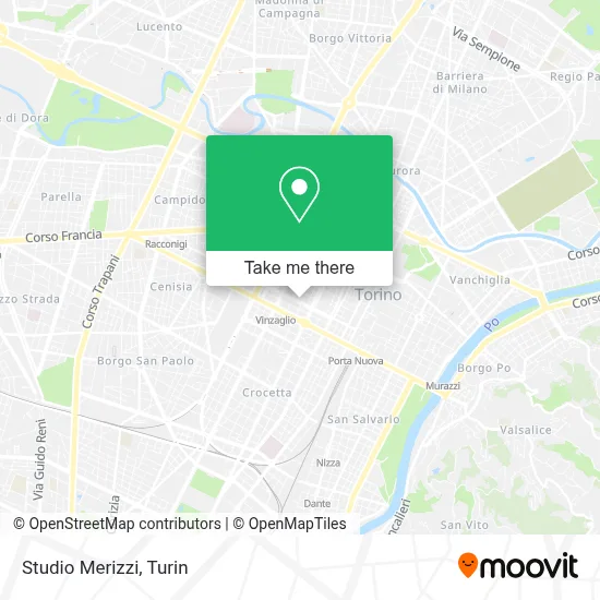 Studio Merizzi map