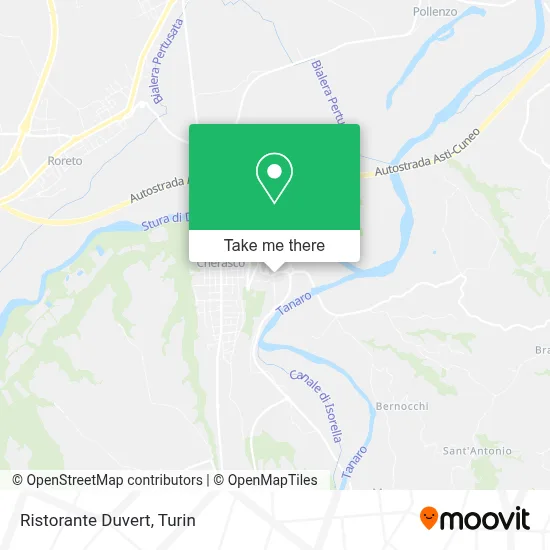Ristorante Duvert map