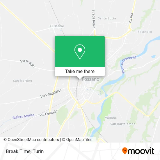 Break Time map