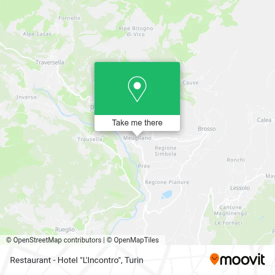 Restaurant - Hotel "L'Incontro" map