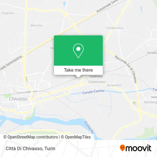 Città Di Chivasso map