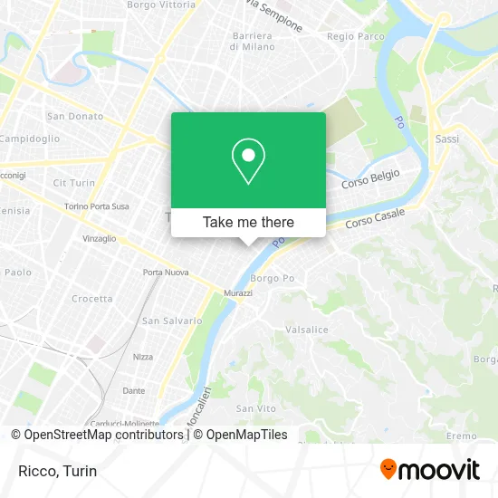 Ricco map