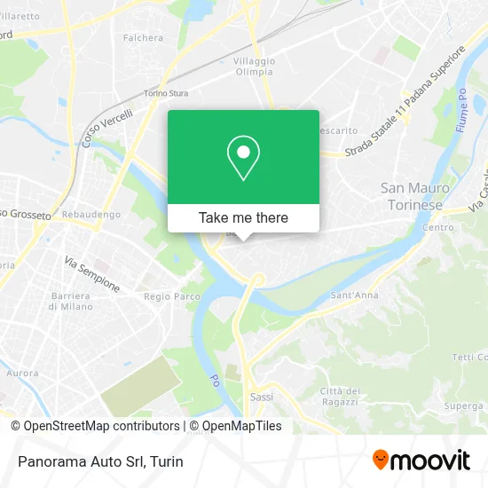 Panorama Auto Srl map