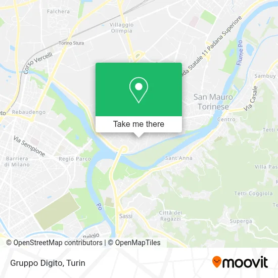 Gruppo Digito map