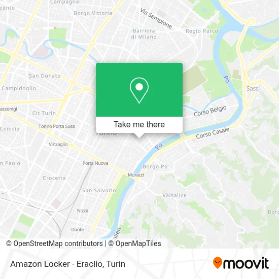 Amazon Locker - Eraclio map