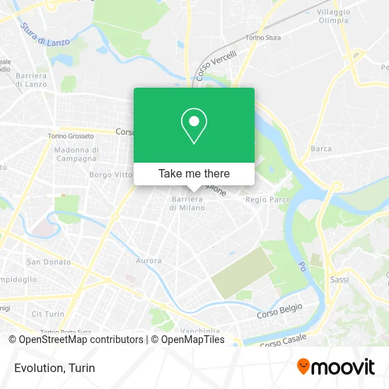Evolution map