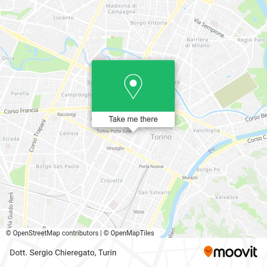 Dott. Sergio Chieregato map