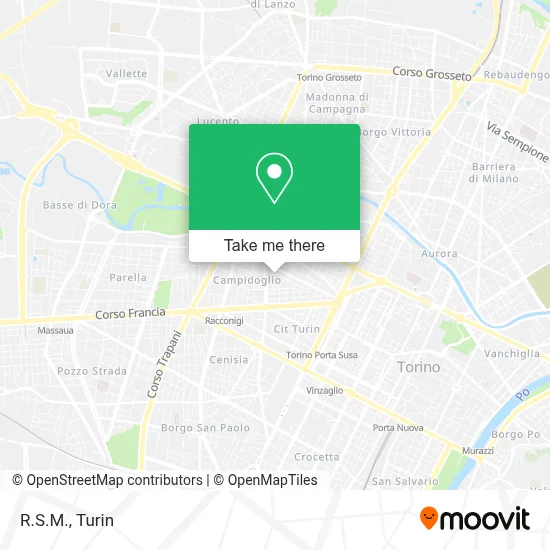 R.S.M. map