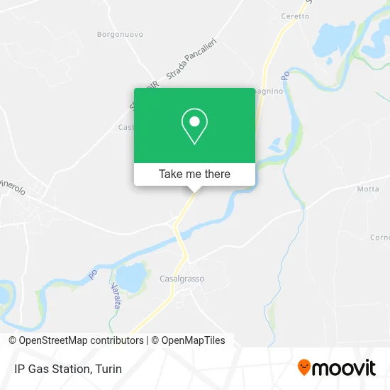 IP Gas Station map