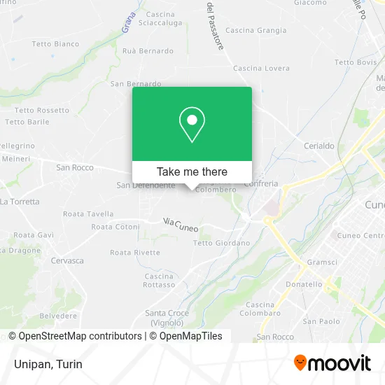 Unipan map