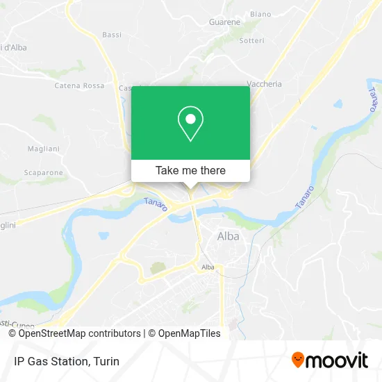 IP Gas Station map