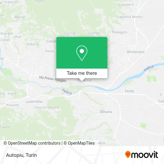Autopiu map