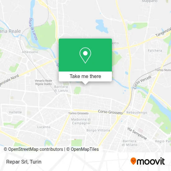 Repar Srl map