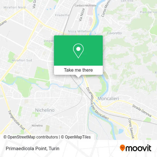 Primaedicola Point map