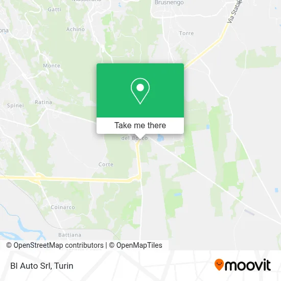 Bl Auto Srl map