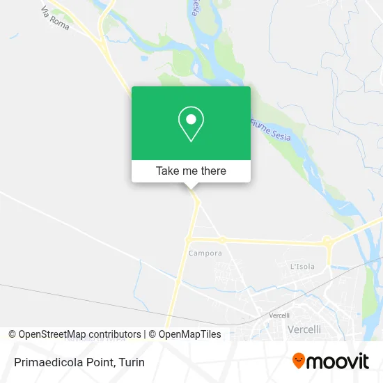 Primaedicola Point map