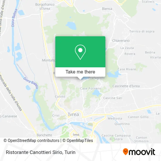 Ristorante Canottieri Sirio map