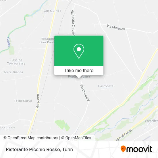 Ristorante Picchio Rosso map