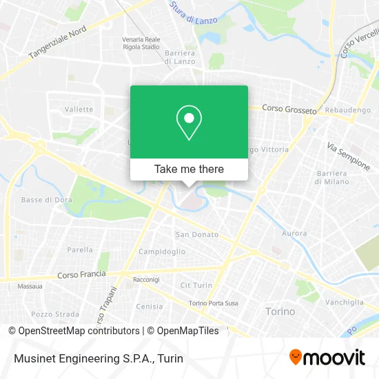 Musinet Engineering S.P.A. map