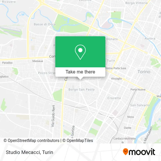 Studio Mecacci map