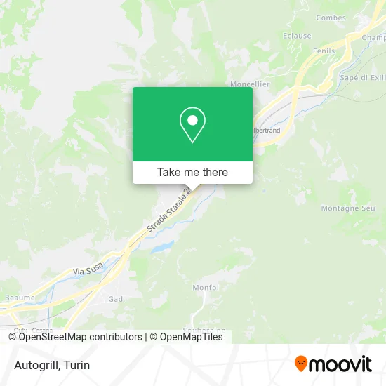 Autogrill map