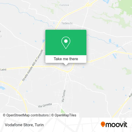 Vodafone Store map