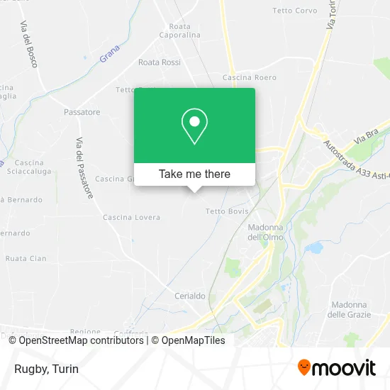Rugby map