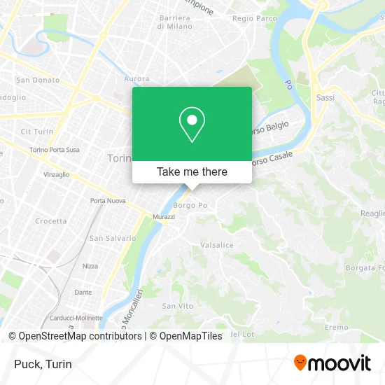 Puck map